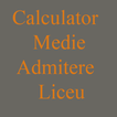 Calculator Medie Admitere