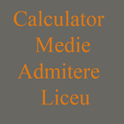 Calculator Medie Admitere icône