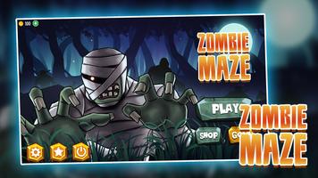Zombie Maze Escape Affiche