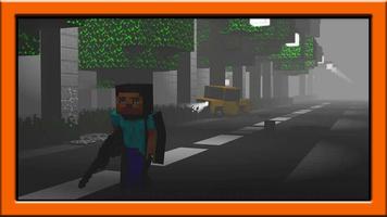 Zombie apocalypse mod for minecraft pe تصوير الشاشة 1