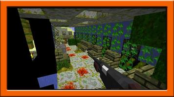 Zombie apocalypse mod for minecraft pe تصوير الشاشة 2