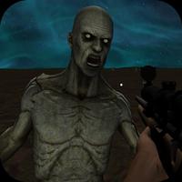 3D Zombie Assassin Graveyard Affiche