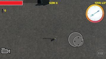 3D Zombie Assassin Graveyard اسکرین شاٹ 1