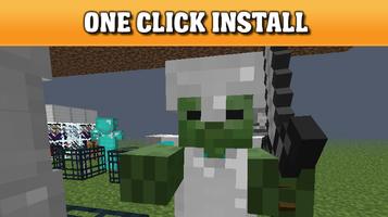 Zombies for minecraft - mod for mcpe 截图 2