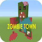 ZombieTown Minecraft PE أيقونة