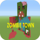 ZombieTown Minecraft PE icono