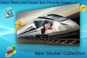 Train Photo Editor : Train Photo Frame poster