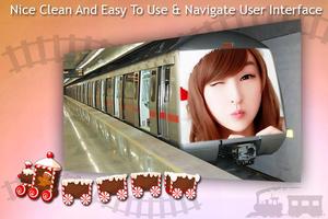 Train Photo Editor : Train Photo Frame syot layar 1