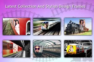 Train Photo Editor : Train Photo Frame اسکرین شاٹ 2