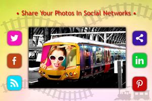 Train Photo Editor : Train Photo Frame ảnh chụp màn hình 3