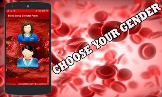 Blood group test checker with finger 2018 Ekran Görüntüsü 1