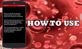 Blood group test checker with finger 2018 Ekran Görüntüsü 3