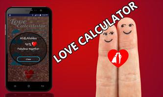 Poster Love Calculator - Love Percentage