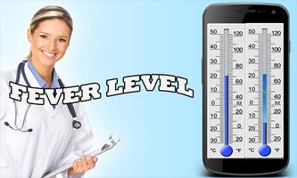 Fever Thermometer Check Prank Ekran Görüntüsü 2