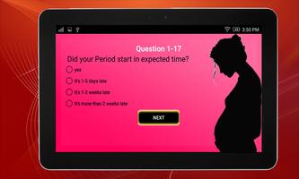 Pregnancy Test Calculator screenshot 2