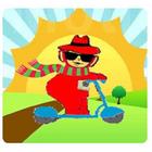 teletubby po scooter game icon