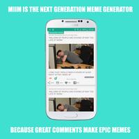 miim: facebook meme generator ポスター