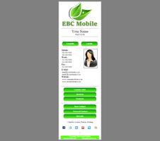 EBC - Electronic Business Card الملصق