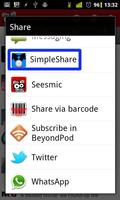 SimpleShare اسکرین شاٹ 1