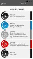 SFA Warranty Activation imagem de tela 2