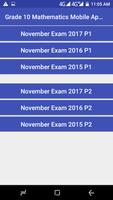 Grade 10 Mathematics capture d'écran 3