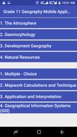 Grade 11 Geography capture d'écran 1