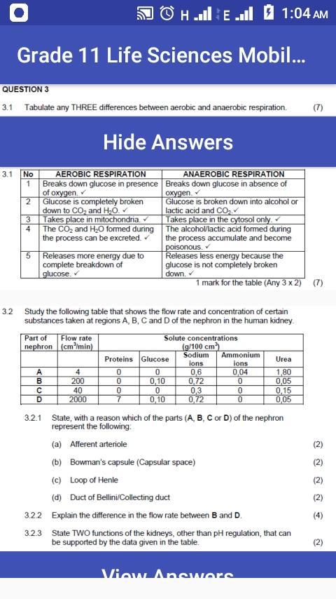 exemplar grade 11 assignment life science