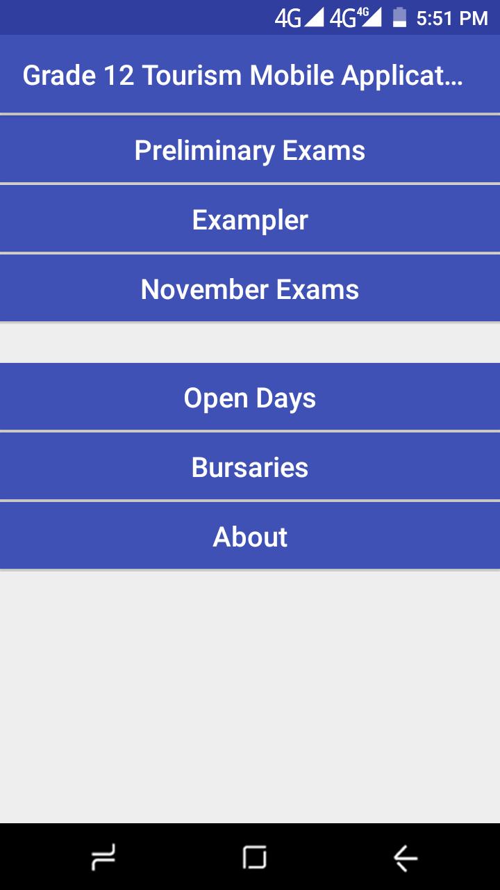 tourism grade 12 app