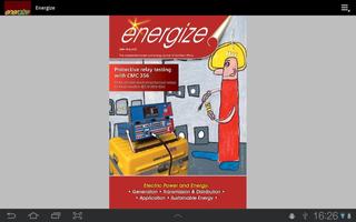 1 Schermata Energize Magazine