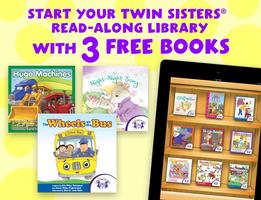 Twin Sisters ReadAlong Library โปสเตอร์