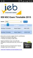IEB NSC Timetable 2015 screenshot 2