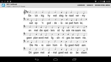 Liedboek (vir tablette) screenshot 1