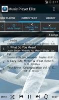Music Player Elite اسکرین شاٹ 2