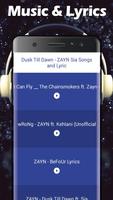 Dusk Till Dawn - ZAYN Songs & Lyric capture d'écran 3