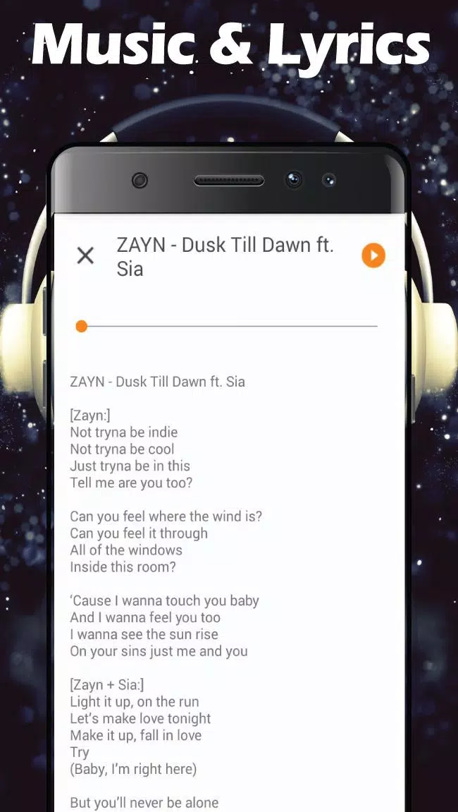 Dusk Till Dawn - ZAYN Songs & Lyric APK for Android Download