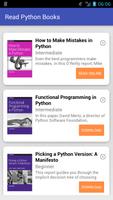 Read Python Books Affiche