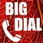 Big Phone Dialer & Contacts icon