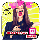 Heart Crown Camera APK