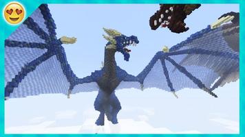 Dragons mod for mcpe ảnh chụp màn hình 1