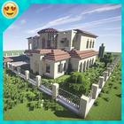 Pink house for MInecraft ikona