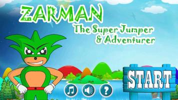 zarman the super jumper الملصق