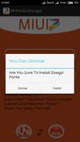 Mi Fonts Changer capture d'écran 2