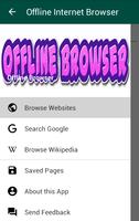 Offline Internet Browser capture d'écran 1