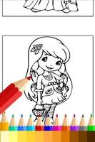 Coloring For Strawberry Girls スクリーンショット 3
