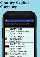 Country Capital Currency capture d'écran 2