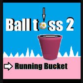 Running Bucket Ball toss 2 icon