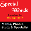 Special Words- SSC Cgl 2017