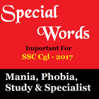 Special Words- SSC Cgl 2017 icône