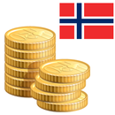 Pièces de monnaie de Norvège APK