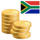 Pièces de monnaie d'Afrique du Sud APK